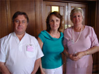 Parents Chris, Tricia and Carol