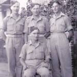 Charles Hague shown rear centre in Poona, India