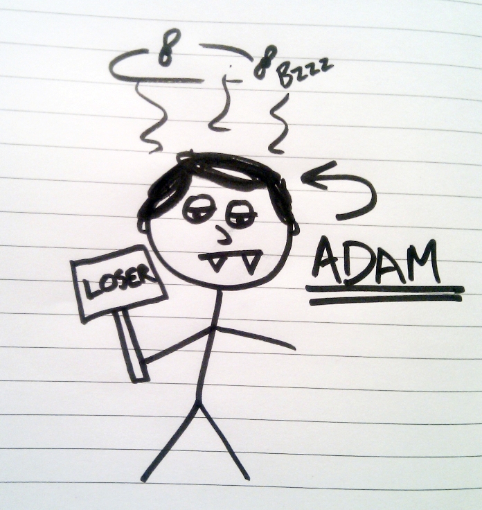 Christa's Drawing of Adam
