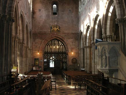 St Mary's church interior