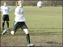 Meadowhead U16s in practice