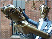 Detail from sculpture Dancers 2004