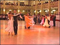 Ballroom dancers