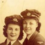 Mrs Anne Worrall nee Burnett (right) Mrs Jennie Mutch nee Baron(left)