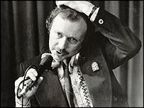 Peter Crabtree presenting on BBC Radio Sheffield