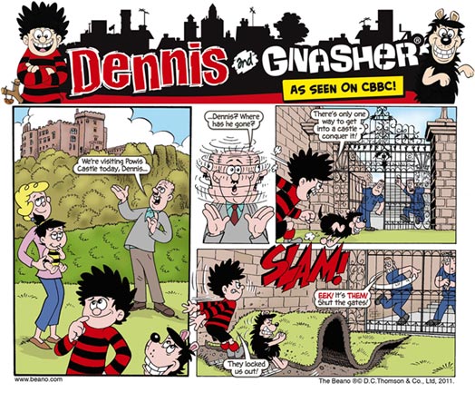 dennis the menace and gnasher