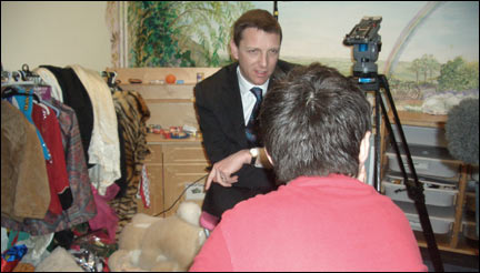 Mark Easton in an English care home