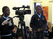 Pupils at St Joachim's get behind the camera