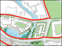 Dartford Northern Gateway map