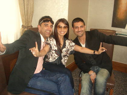 Rani Mukherjee in London promoting Dil Bole Hadippa