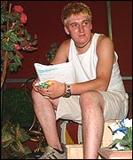 Picture: Lloyd Gorman plays Man Friday