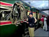 بلوچستان میں ٹرین پر حملہ(فائل فوٹو) 