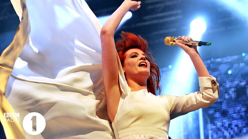 Florence & The Machine performing live at Radio 1's Big Weekend 2010