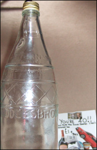 John's gift and card