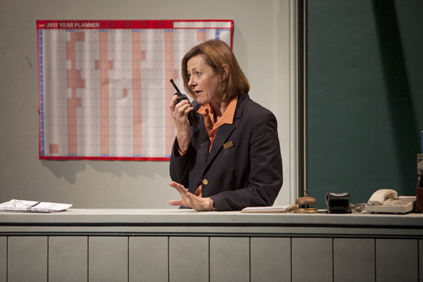 Hello? Can anybody hear me? Pippa Haywood as Silvia
