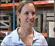 Heather won a silver in the Euroean Champiopnships