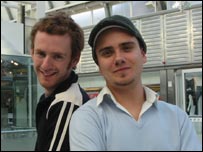 Chris Rankin and Jamie Yeates