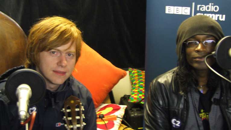 Colorama yn yr ystafell Werdd