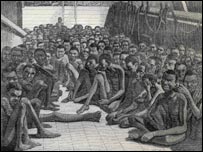 Slave ship conditions