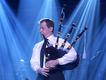 Alastair Campbell learned the bagpipes as a boy and is very proud of his Scottish ancestry. 