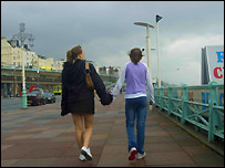 Georgia as Joanne in London to Brighton