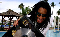 Lil' Jon poolside