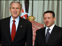  صدر بش اور شاہ عبداللہ