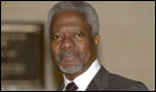 The UN Secretary General Kofi Anann