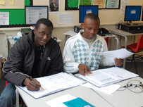 Boys on Skills Challenge Course