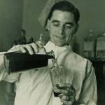Harry Smith Sick Berth Attendant in the sick bay at HMS Shrapnel, Isleworth 1942