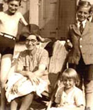 Photograph showing Ray Chaffey who is on the right