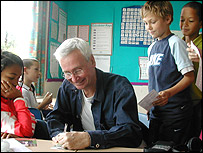 John Holmes signs some autographs