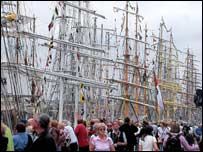 Forest of masts : Image by DP Gallimore