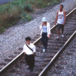 Image from the film The Station Agent