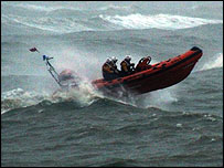 RNLI in action