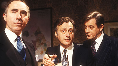 Humphrey, Jim and Bernard from Yes Minister