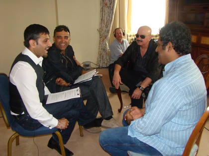 Rakesh Roshan & Anurag Basu in London for the Kites Premiere