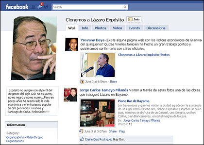 Grupo 'Clonemos a Expósito' en Facebook