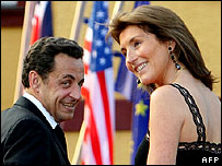 Sarkozy e Cécilia