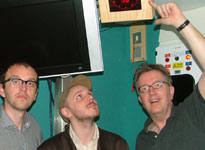 Tom with Matthew Sawyer and The Ghosts