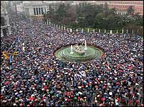 Madrid'deki saldırılar protesto edildi