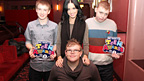 Katy Perry with the Teen Awards Heroes