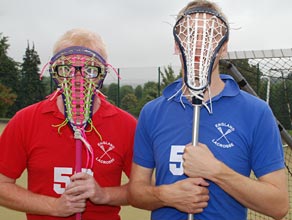 Chris & Jonny Play Lacrosse
