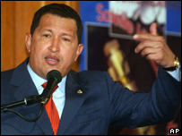 Venezuela Cumhurbaşkanı Hugo Chavez