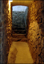 Small passageway through Gorey Castle Wall 