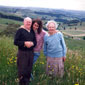 Arthur, daughter in-law Julie and wife Stella O'Brien