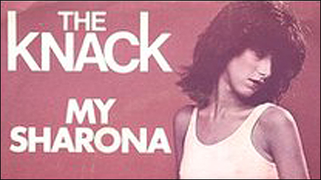 My Sharona: Sharona Alperin on the record cover of My Sharona