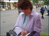 Writing a funny caption