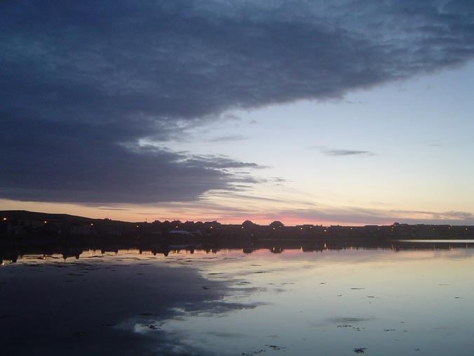 Night Sky over Pierowall Bay