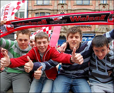 Walsall FC fans